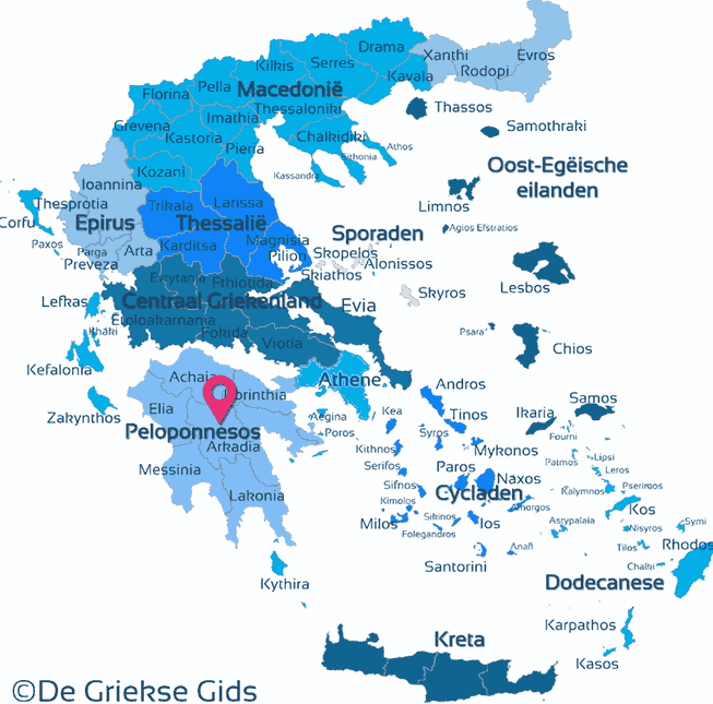 Map of Arcadia