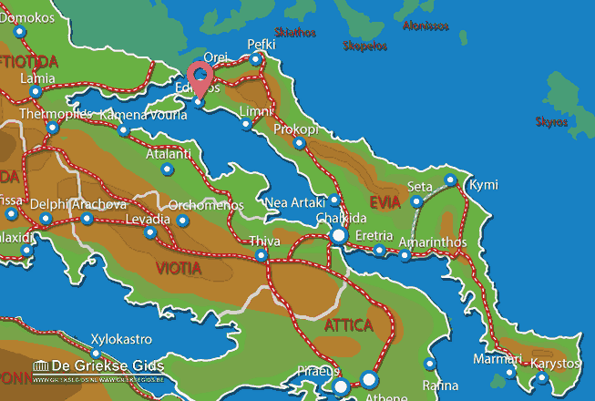 Map of Aedipsos