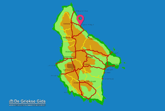 Map of Agia Pelagia