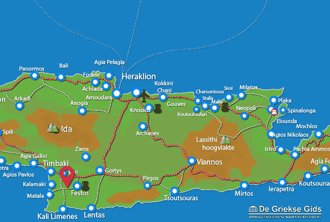 Map of Agia Trias