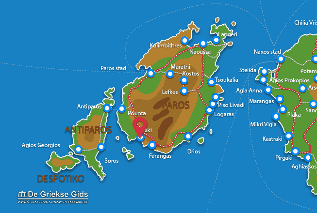Map of Aliki