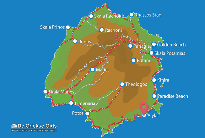 Map of Alyki