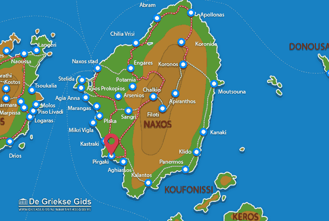 Map of Alyko-Pyrgaki
