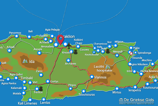 Map of Amoudara