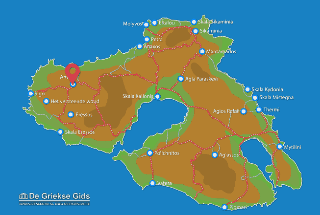 Map of Antissa