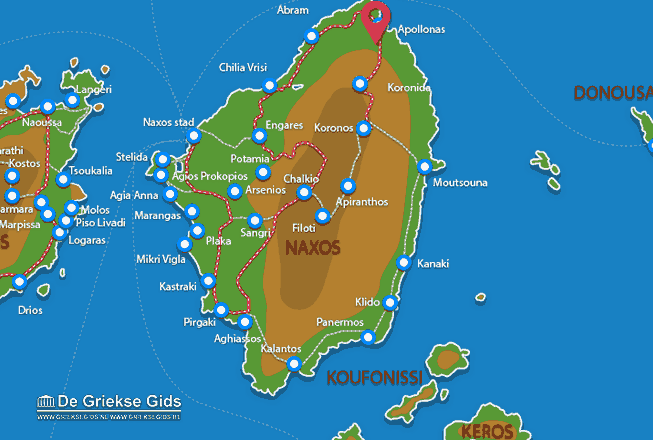 Map of Apollonas