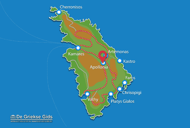 Map of Apollonia