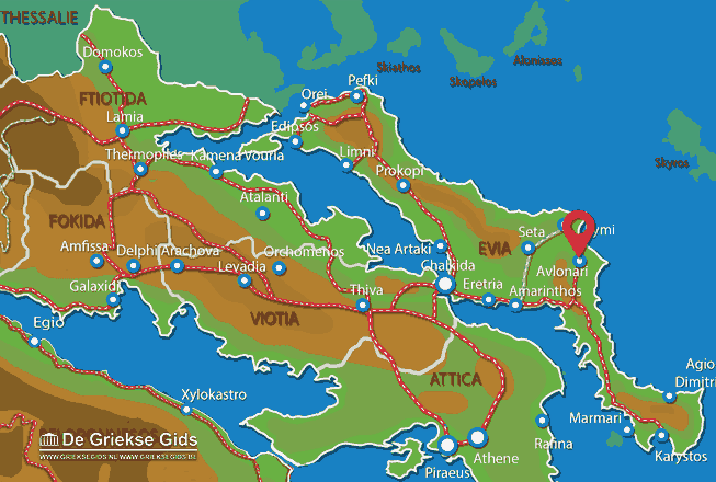 Map of Avlonari