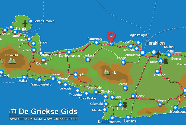 Map of Bali