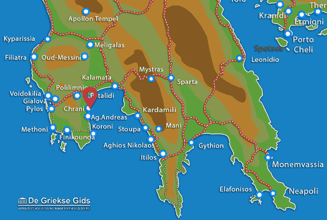 Map of Chrani