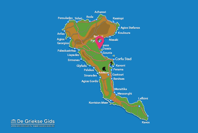 Map of Dassia