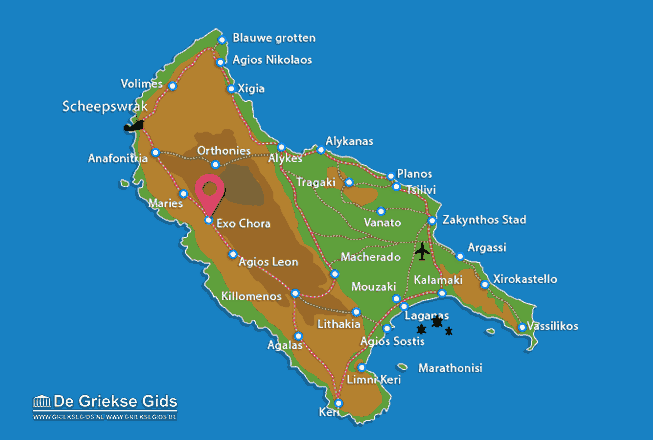 Map of Exo Chora