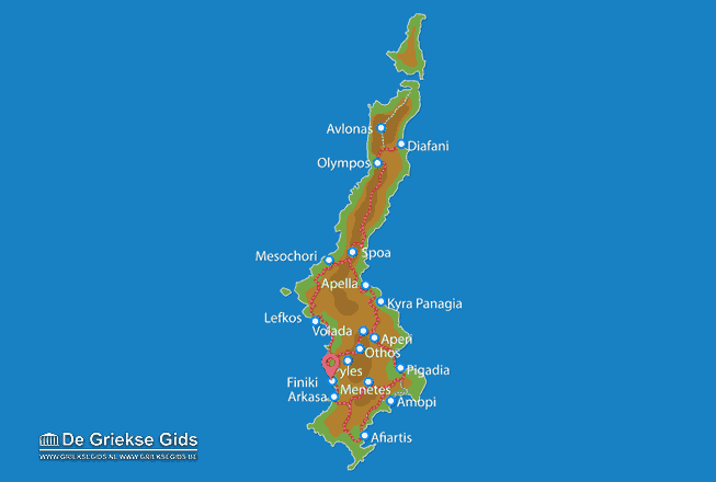 Map of Finiki