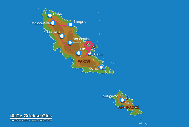 Map of Gaios  