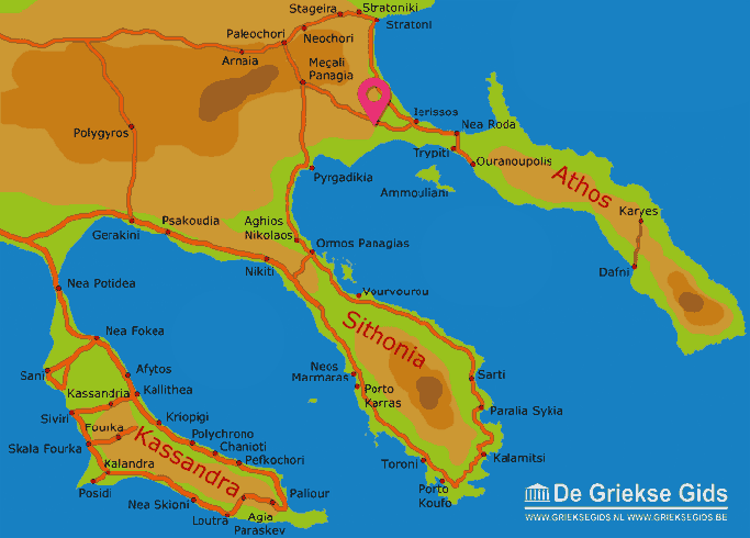 Map of Develiki