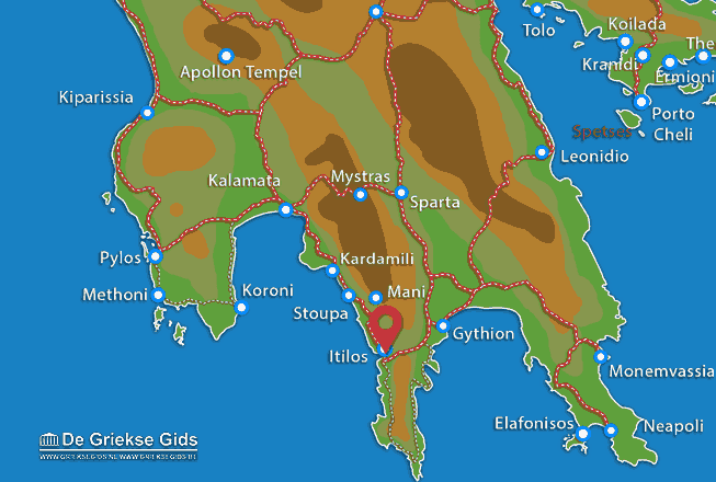 Map of Itilos