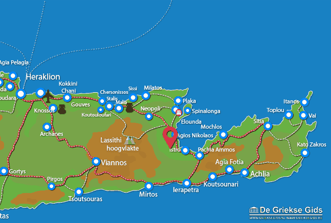 Map of Kalo Chorio