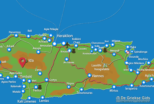 Map of Kamares