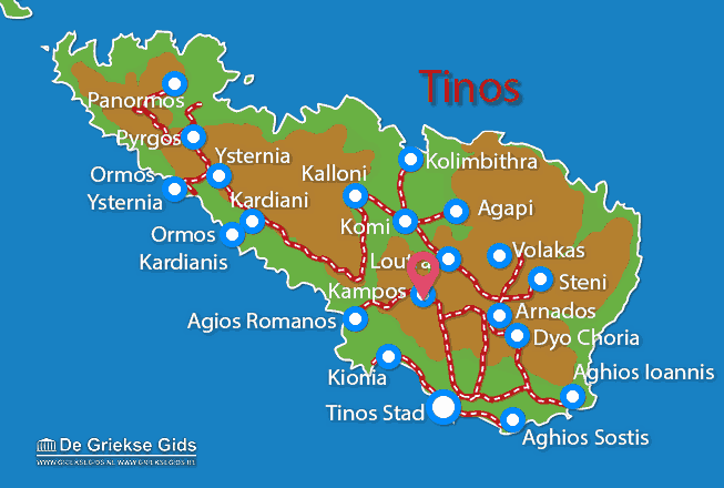 Map of Kampos