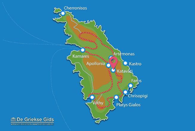 Map of Katavati