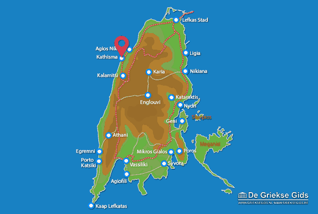 Map of Kathisma