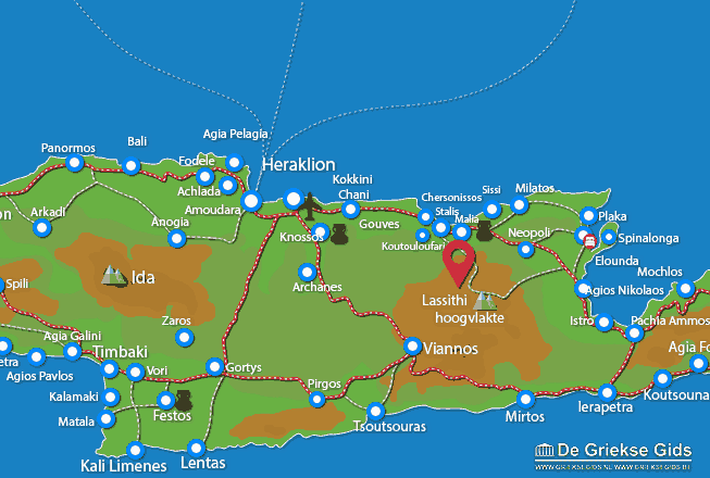 Map of Kera