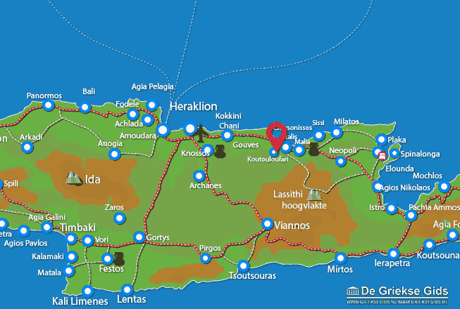 Map of Koutouloufari