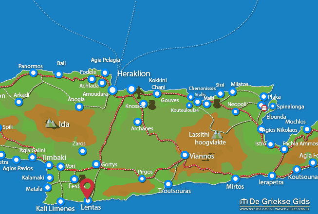 Map of Lendas