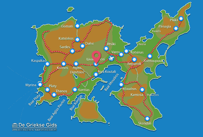 Map of Livadochori