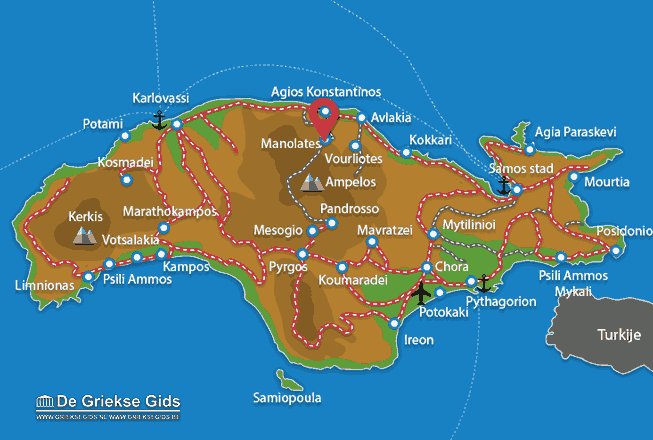 Map of Manolates