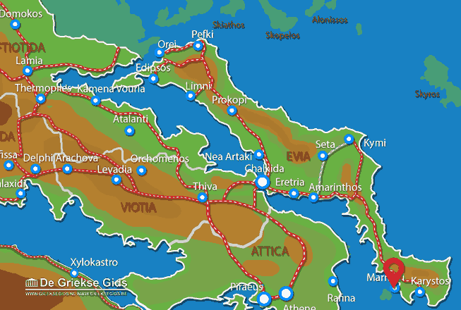 Map of Marmari