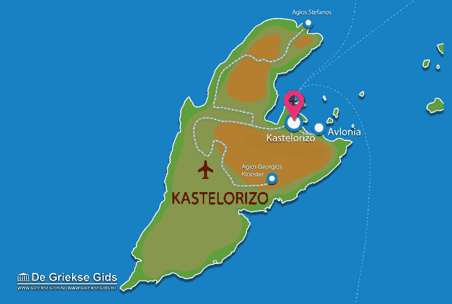 Map of Megisti