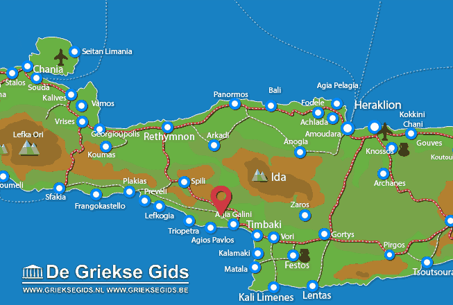 Map of Melambes