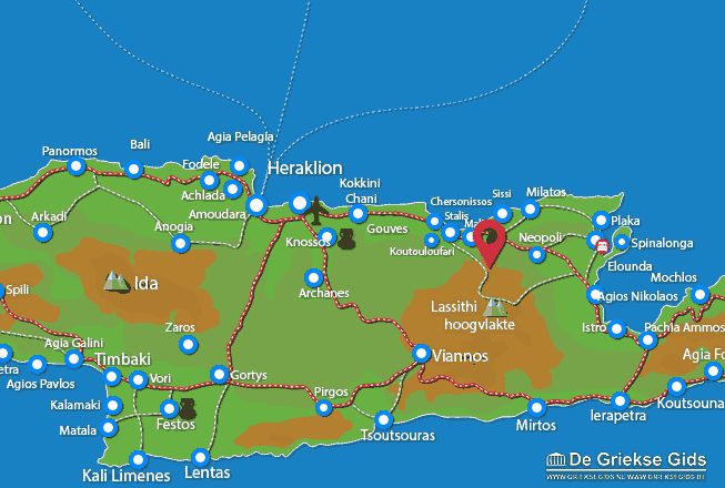 Map of Mochos