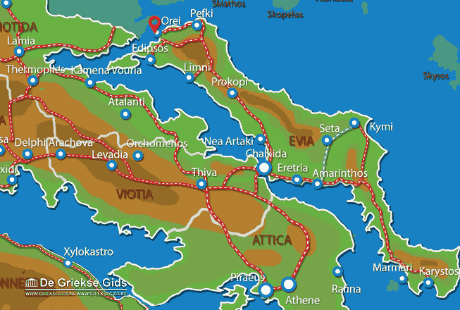 Map of Orei