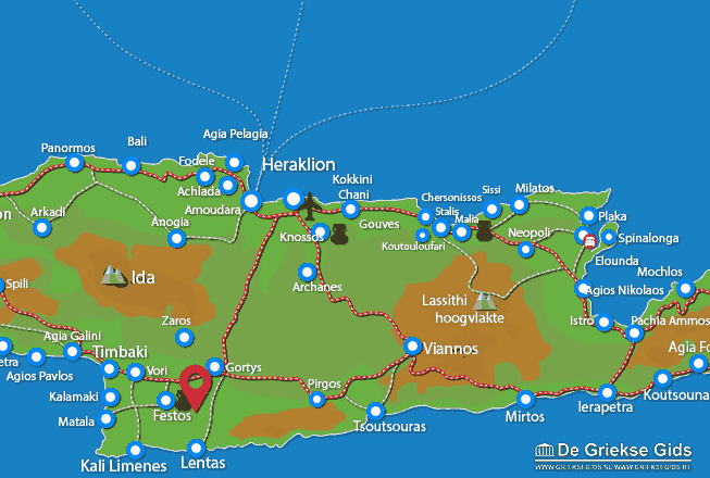 Map of Petrokefali