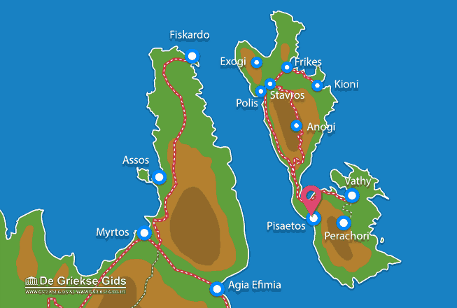 Map of Pisaetos
