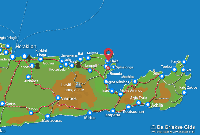 Map of Plaka