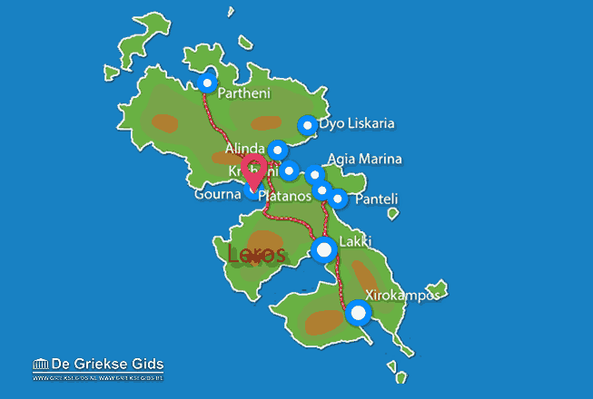 Map of Platanos