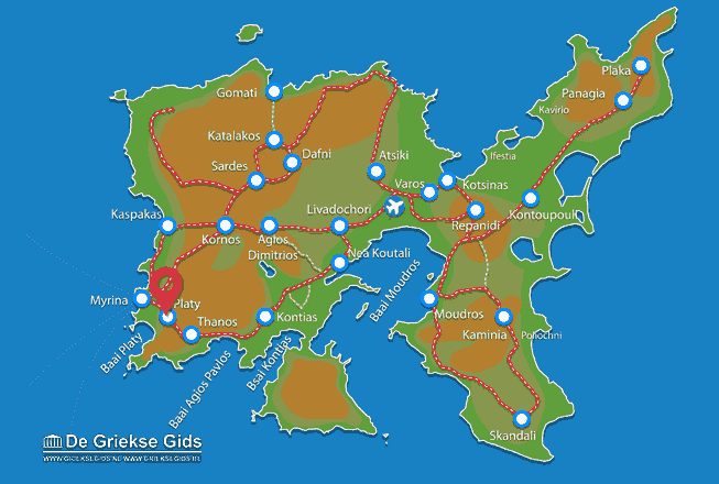 Map of Platy