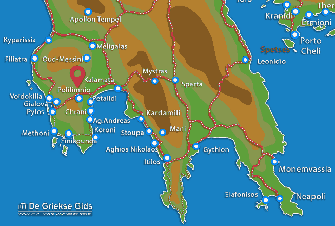 Map of Polilimnio