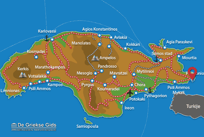 Map of Posidonio