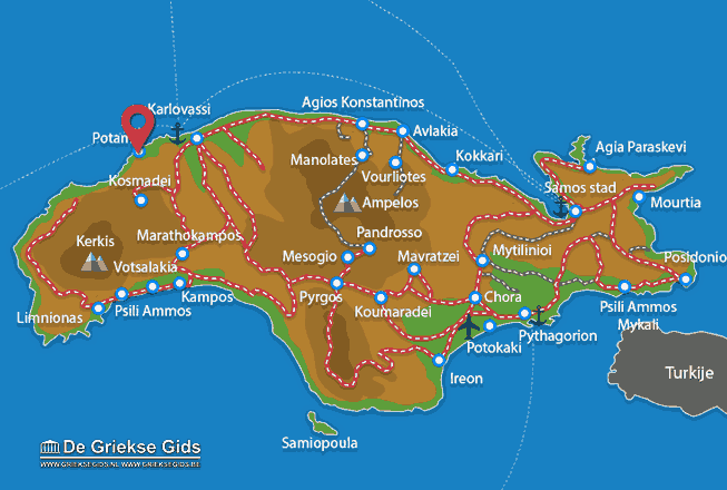 Map of Potami