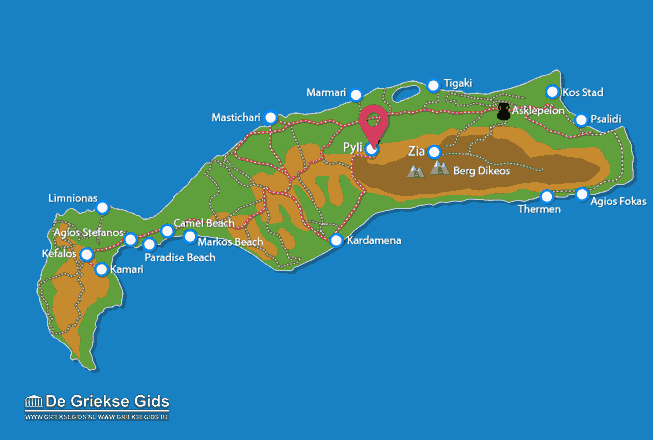 Map of Pyli