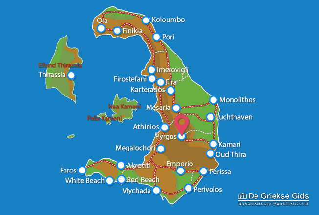 Map of Pyrgos