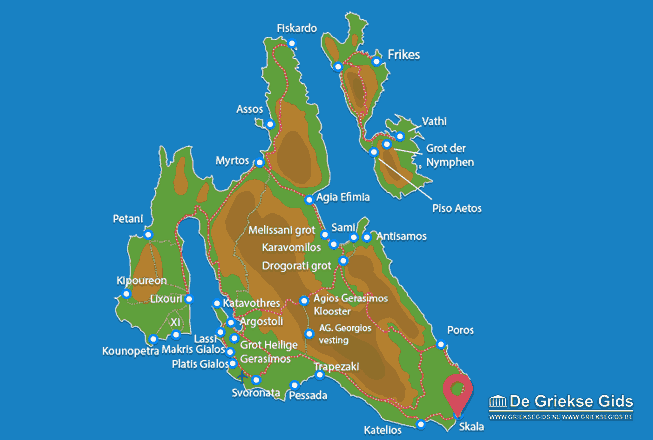 Map of Skala