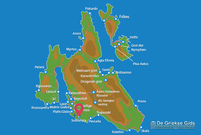 Map of Svoronata