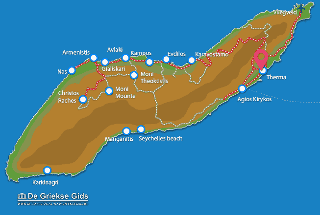 Map of Therma