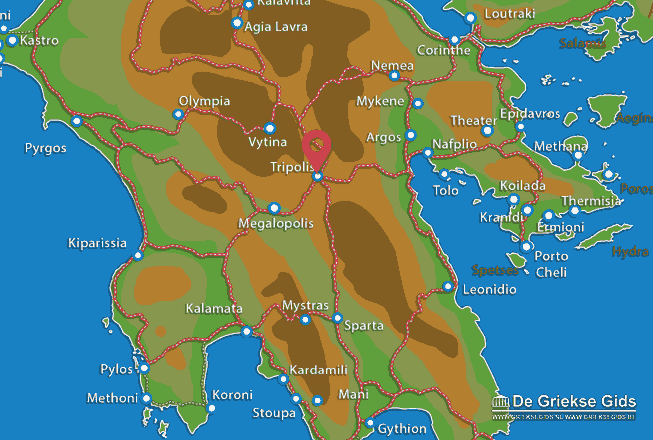 Map of Tripolis