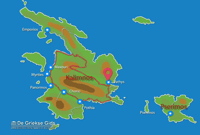 Map of Vathys